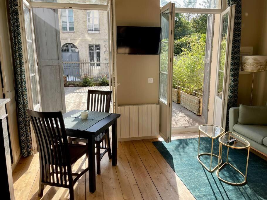 Ferienwohnung La Terrasse Saint Leonard Honfleur Exterior foto
