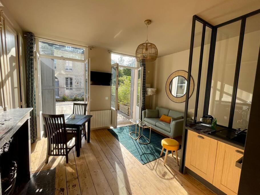 Ferienwohnung La Terrasse Saint Leonard Honfleur Exterior foto