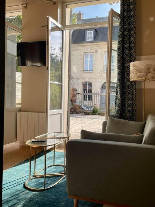 Ferienwohnung La Terrasse Saint Leonard Honfleur Exterior foto