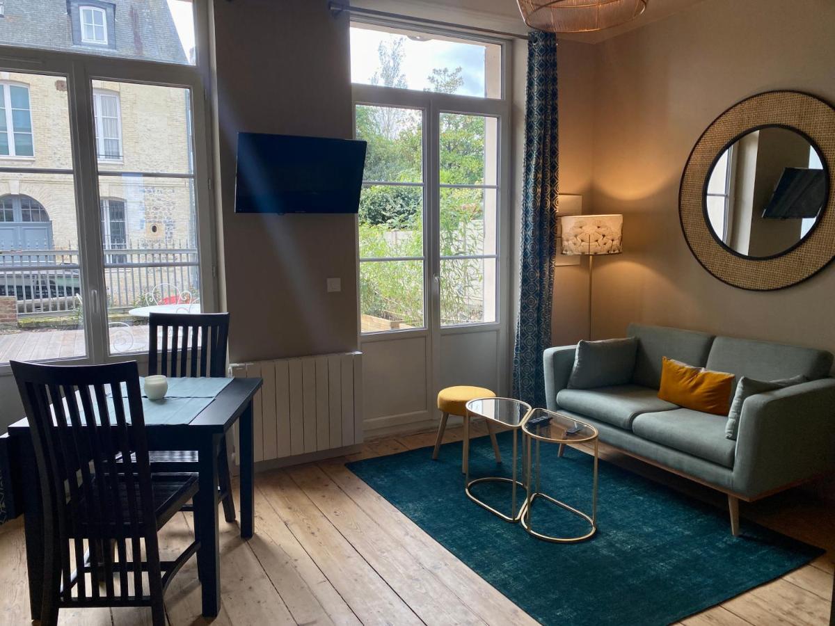 Ferienwohnung La Terrasse Saint Leonard Honfleur Exterior foto
